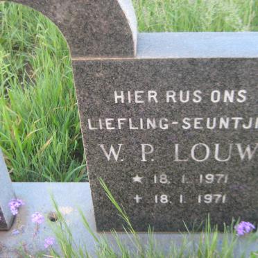 LOUW W.P. 1971-1971
