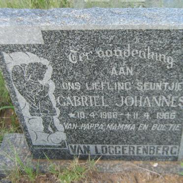 LOGGERENBERG Gabriel Johannes, van 1966-1966