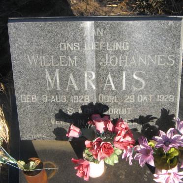 MARAIS Willem Johannes 1928-1929