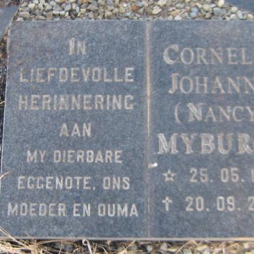 MYBURGH Cornelia Johanna 1949-2004