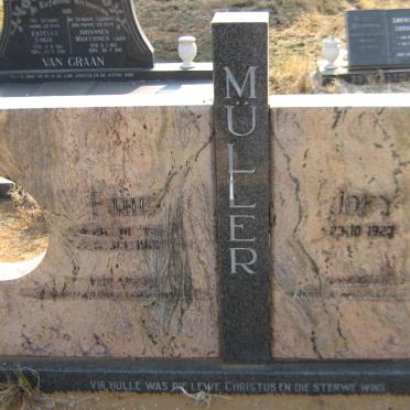 MULLER Eric 1911-1982 &amp; Joey 1923-
