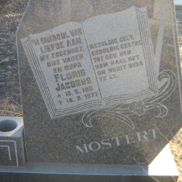 MOSTERT Floris Jacobus 1911-1977