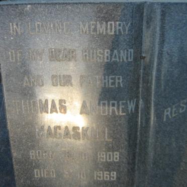 MACASKILL Thomas Andrew 1908-1969