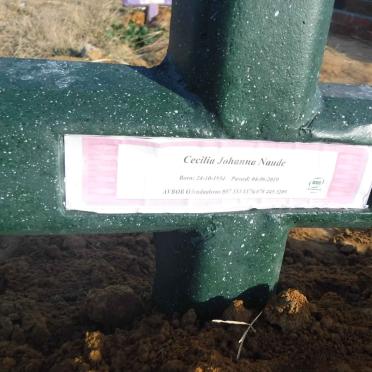NAUDE Cecilia Johanna 1954-2019