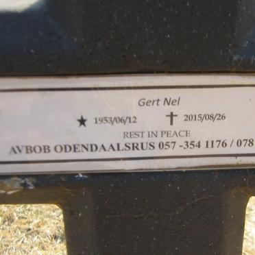 NEL Gert 1953-2015