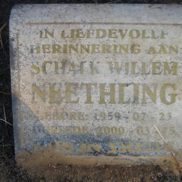 NEETHLING Schalk Willem 1959-2000