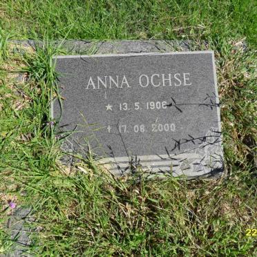OCHSE Anna 1906-2000