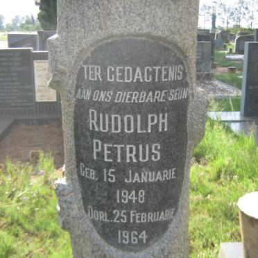 OELOFSE Rudolph Petrus 1948-1964