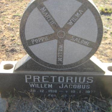 PRETORIUS Willem Jacobus 1916-1977