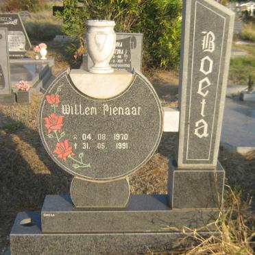 PIENAAR Willem 1970-1991
