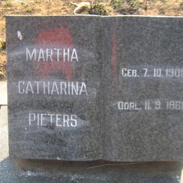 PIETERS Martha Catharina 1908-1968
