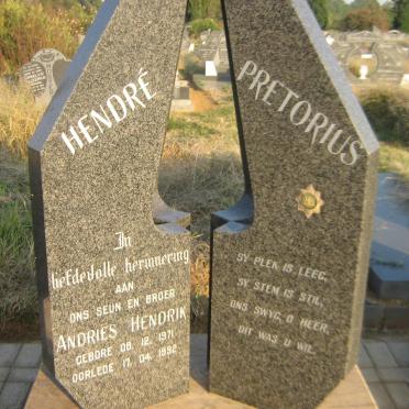 PRETORIUS Andries Hendrik 1971-1992