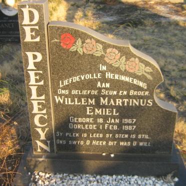 PELECYN Willem Martinus Emiel, de 1967-1987
