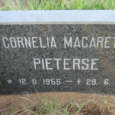 PIETERSE Cornelia Magaretha 1955-1961