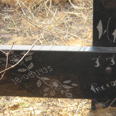 PRETORIUS J.J. 1935-2010