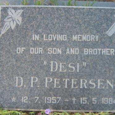 PETERSEN D.P. 1957-1984