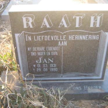 RAATH Jan 1931-1990