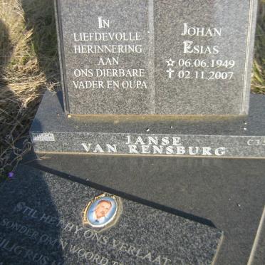 RENSBURG Johan Esias, Janse van 1949-2007