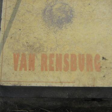 RENSBURG Magrietha Gertruida, van 1916-1996