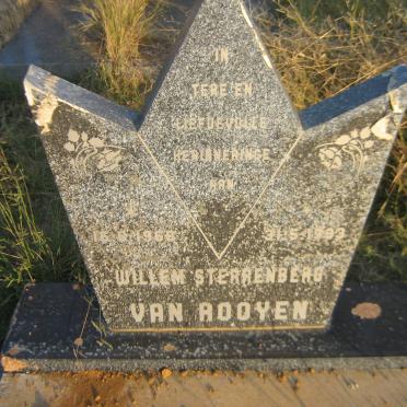 ROOYEN Willem Sterrenberg, van 1966-1993
