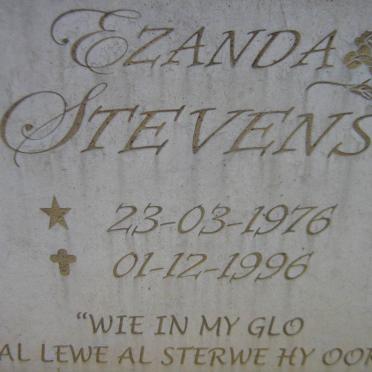 STEVENS Ezanda 1976-1996