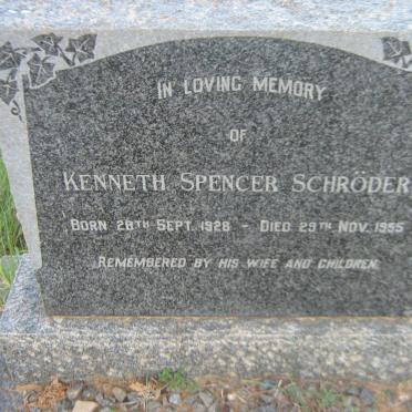 SCHRÖDER Kenneth Spencer 1928-1955