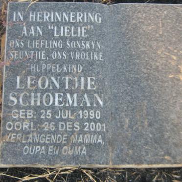 SCHOEMAN Leontjie 1990-2001