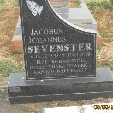 SEVENSTER Jacobus Johannes 1943-2019