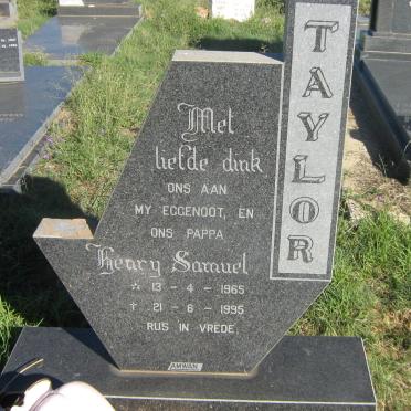 TAYLOR Henry Samuel 1965-1995