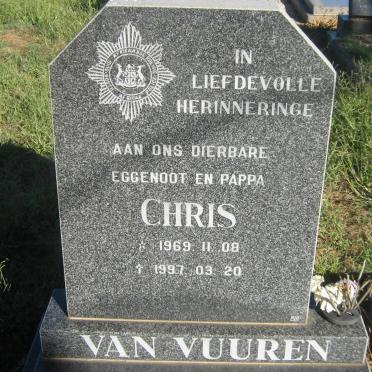 VUUREN Chris, van 1969-1997