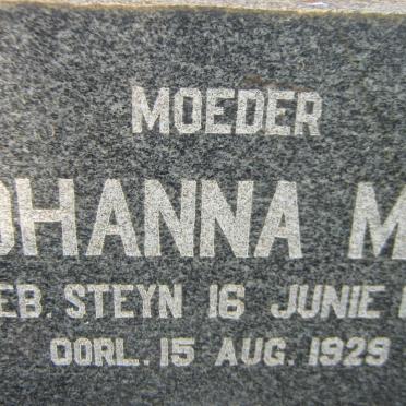 VENTER Jan Hercules 1867-1940 &amp; Johanna M.S. STEYN 1871-1929