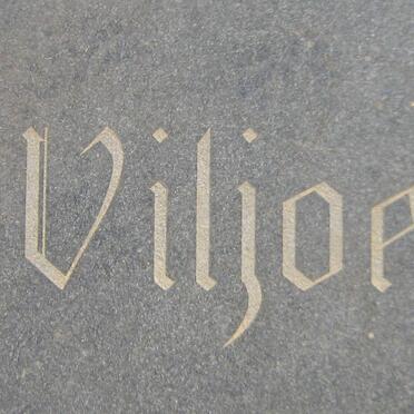VILJOEN Daniel Johannes 1908-1967