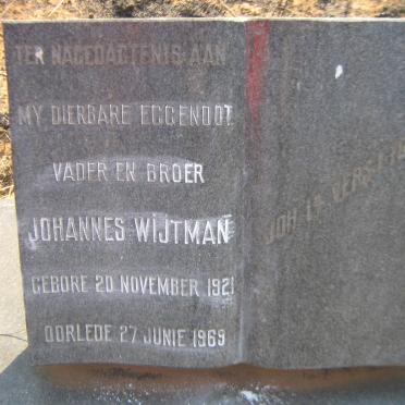 WIJTMAN Johannes 1921-1969
