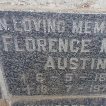 AUSTIN Florence May 1885-1976