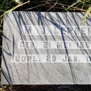 GERBER M.J. 1862-1931