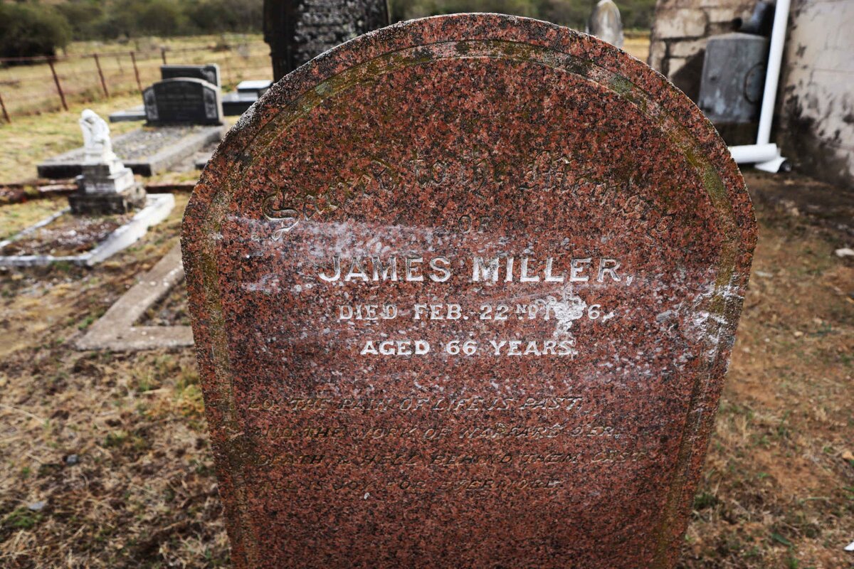 MILLER James -1886