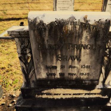 SHAW Alroy Pringle 1931-1945