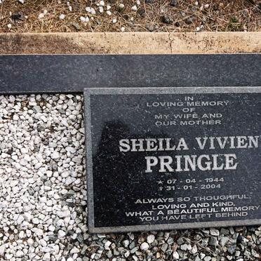 PRINGLE Sheila Vivien 1944-2004