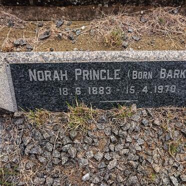 PRINGLE Norah nee BARKER 1883-1970