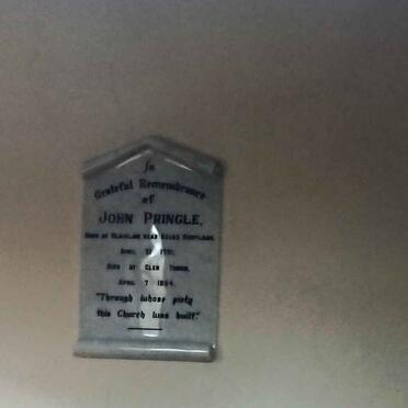 PRINGLE John 1791-1864