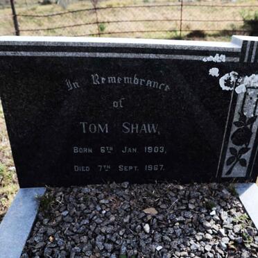 SHAW Tom 1903-1967