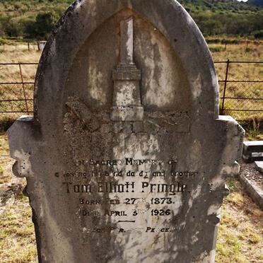 PRINGLE Tom Elliott 1873-1926