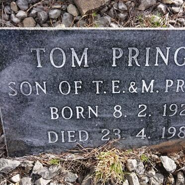 PRINGLE Tom 1926-1980