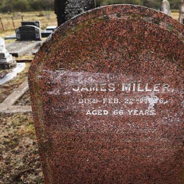 MILLER James -1886