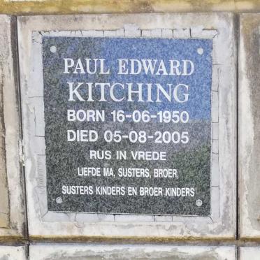 KITCHING Paul Edward 1950-2005