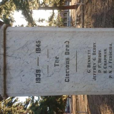 2. War Memorial Casualties 1939-1945