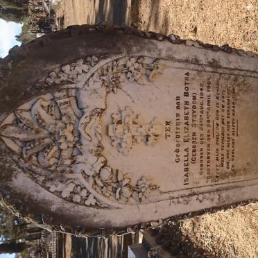 BOTHA Isabella Elizabeth nee STRYDOM 1842-1904