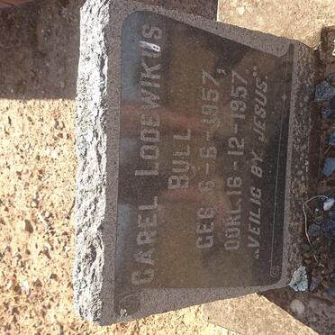 BULL Carel Lodewikus 1957-1957