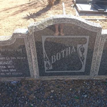 BOTHA Anthonie 1870-1954 &amp; Cornelia Margrietha HARTSENBERG 1876-1961