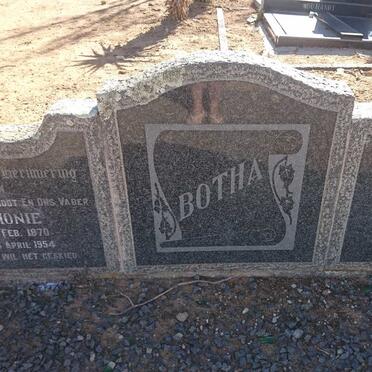 BOTHA Anthonie 1870-1954 &amp; Cornelia Margrietha HARTSENBERG 1876-1961